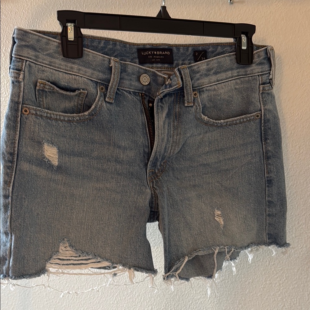 Lucky Brand Light Blue Denim Shorts